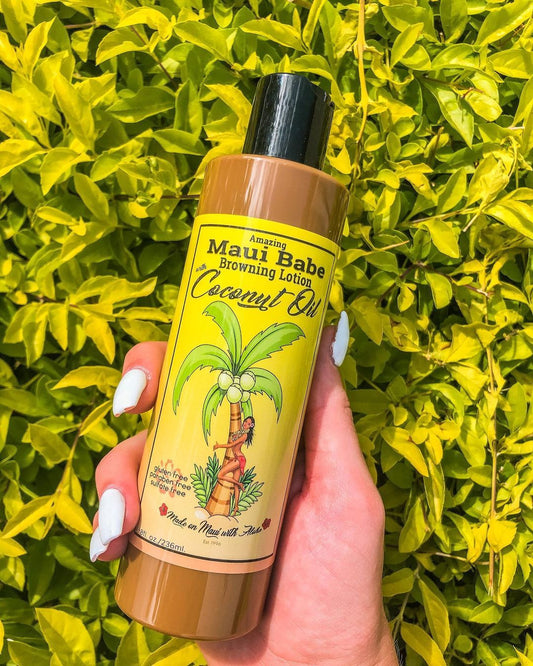 BROWNING LOTION WITH COCONUT OIL